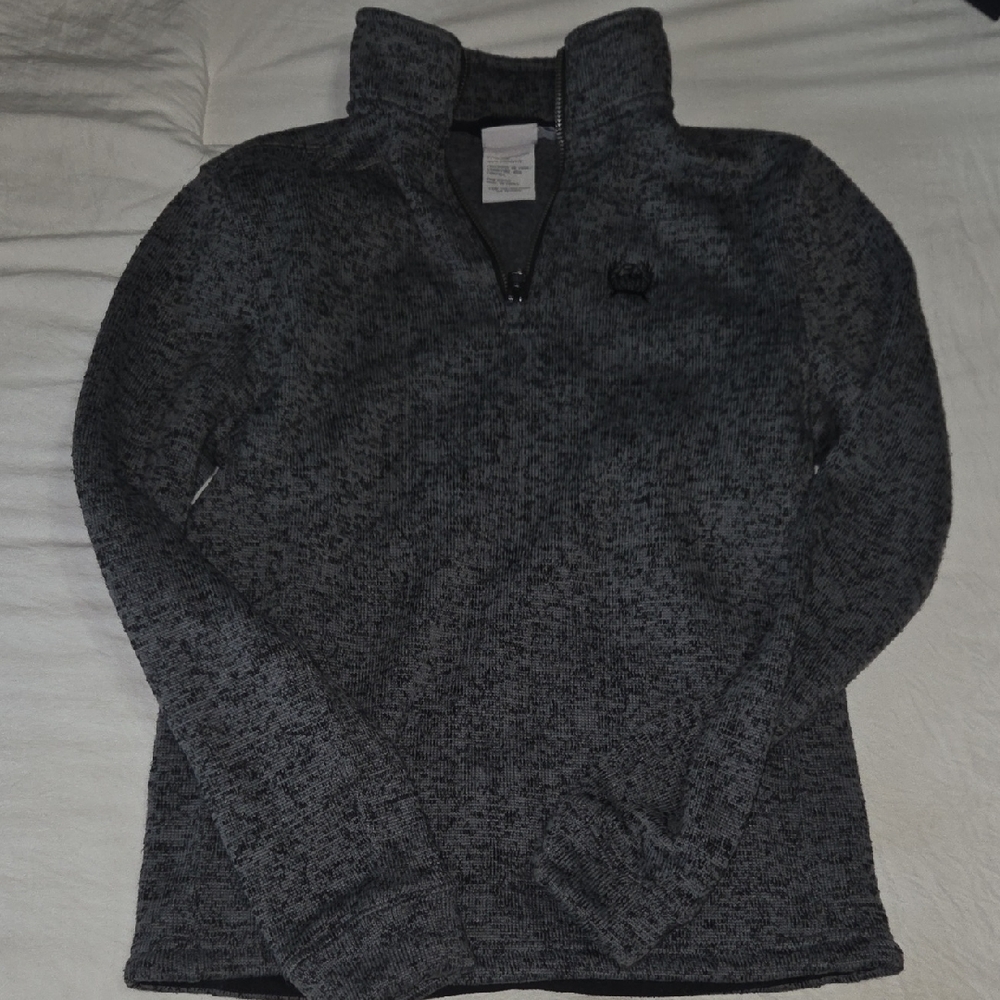 Cinch Gray Quarter-Zip Pullover